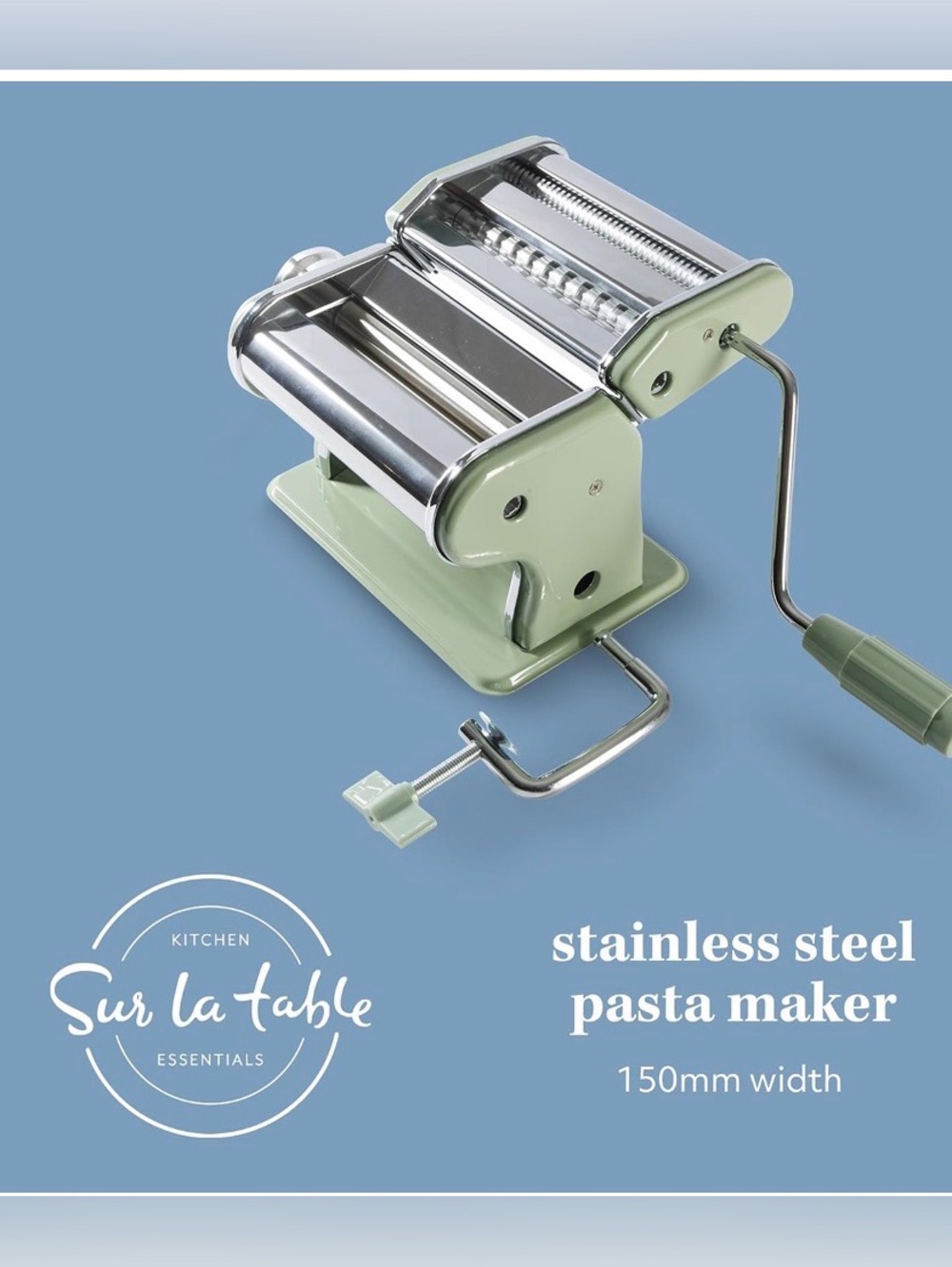 Sur La Table Stainless Steel Pasta Maker, New - Picture 5 of 10